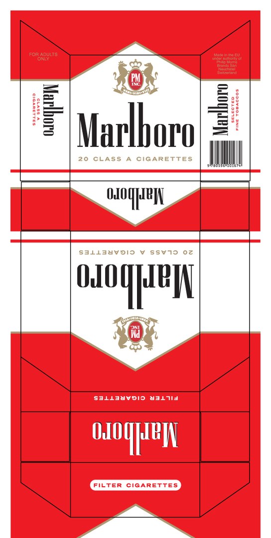 giant pack of cigarettes Big box of cigarettes