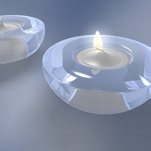 hej tealight holder candle lights 3d model