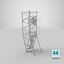 Crane S Sezione Pivot 10m Bianco