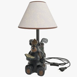 lamp bear c4d