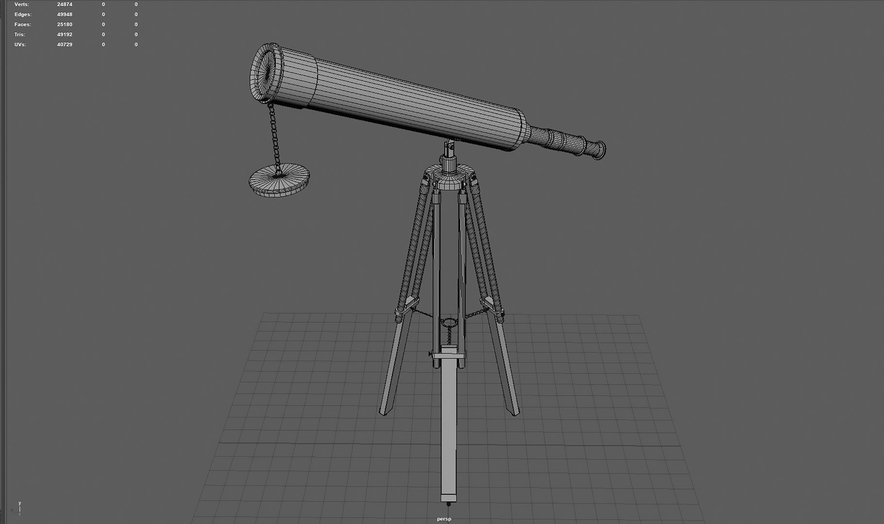 3D Model Telescope - TurboSquid 1974319