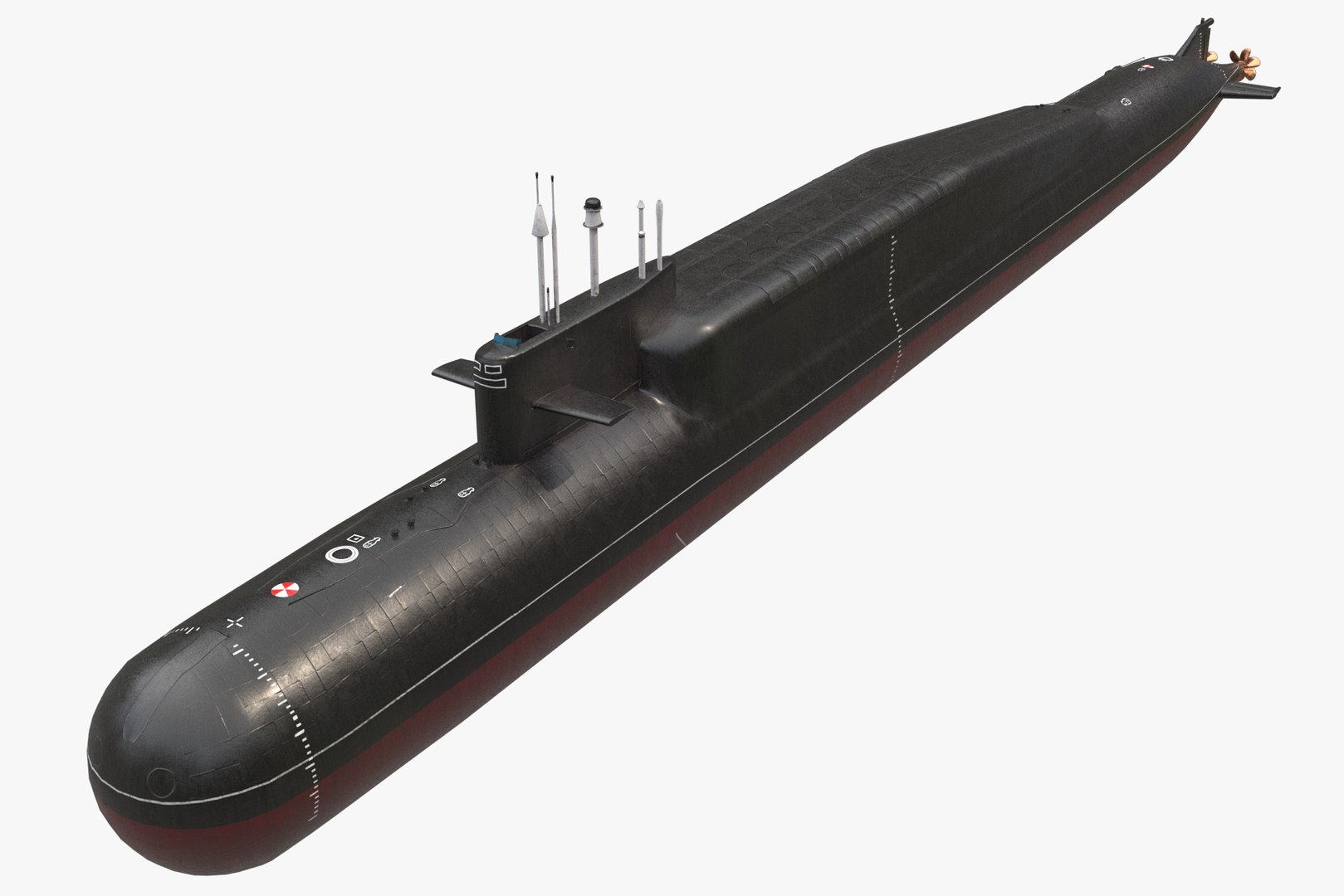 Russian Submarine Delta Class D Model TurboSquid