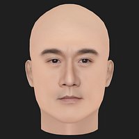 Low Poly Tony Leung Ka-fai - Liang Jia Hui Head