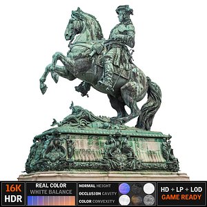 Statue Horse ULTRA HD