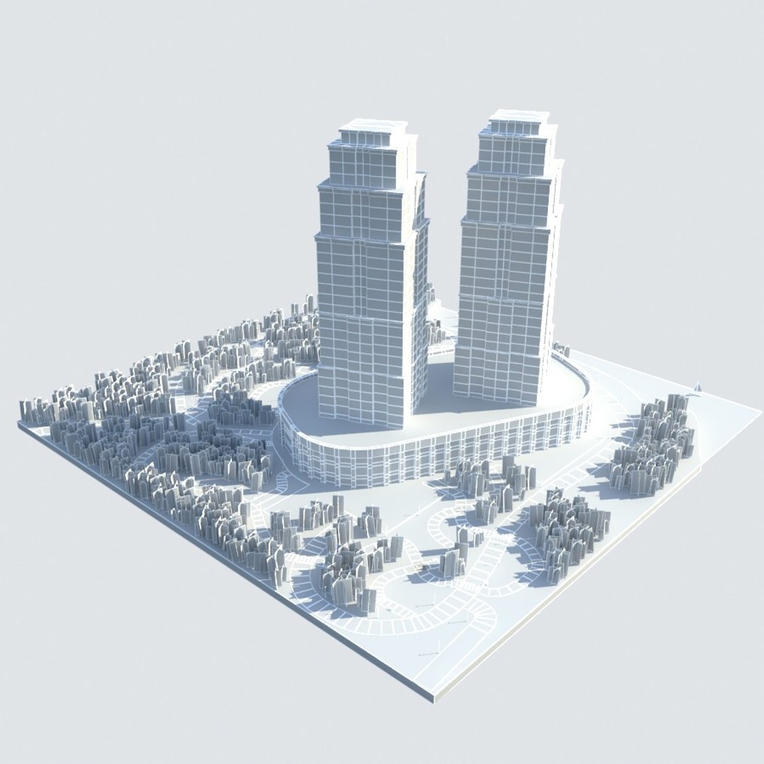 Buildings Environment 3d Max