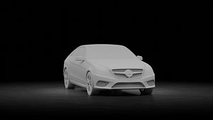 Mercedes-Benz E-Class Coupe 2015 3D