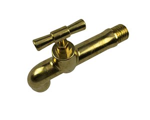 Brass water tap