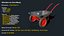 wheelbarrow gameready 3D