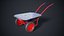 wheelbarrow gameready 3D