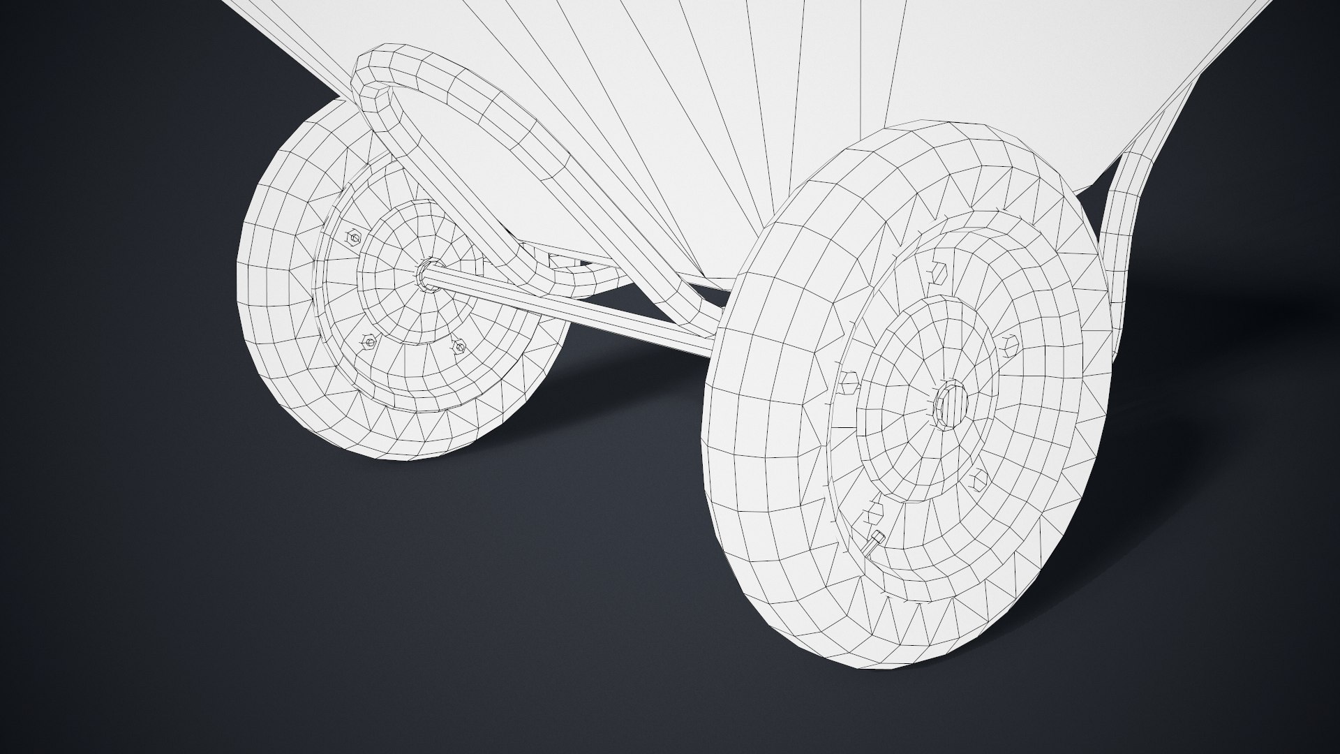 Wheelbarrow Gameready 3D - TurboSquid 1626231