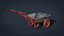 wheelbarrow gameready 3D