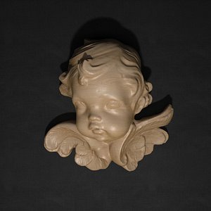 3D angel statue model