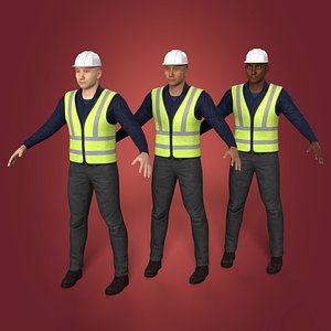 3D architect working