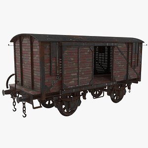 Wooden Train Carriage