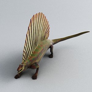 edaphosaurus 3d model