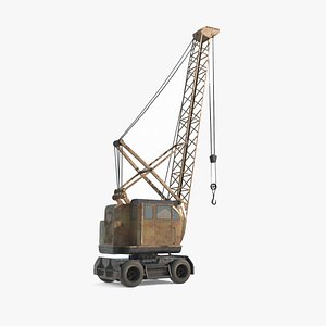 Fantasy retro crane model