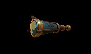 Telescope Game Ready Asset model
