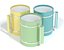 Shiny porcelain cup