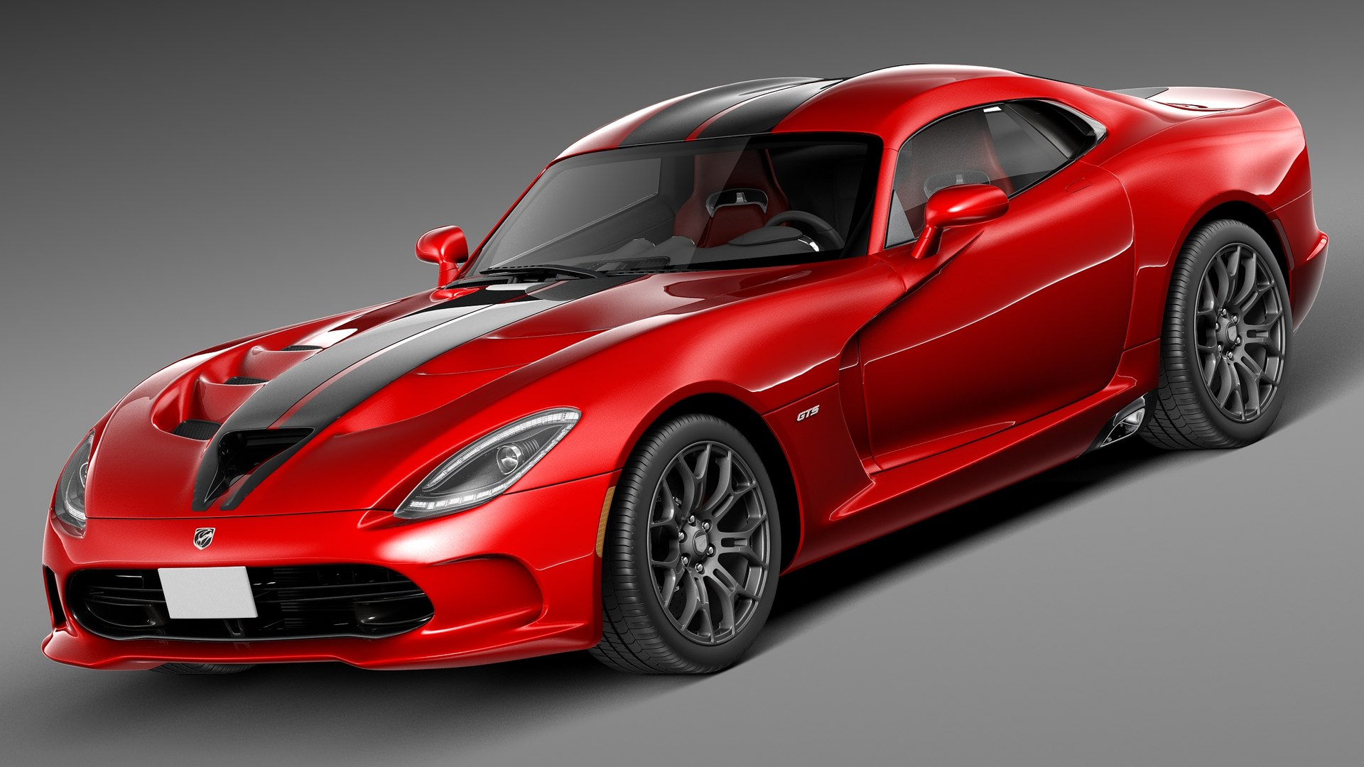 modelo 3d Dodge SRT VIPER 2013 - TurboSquid 835999, image size:1920x1080