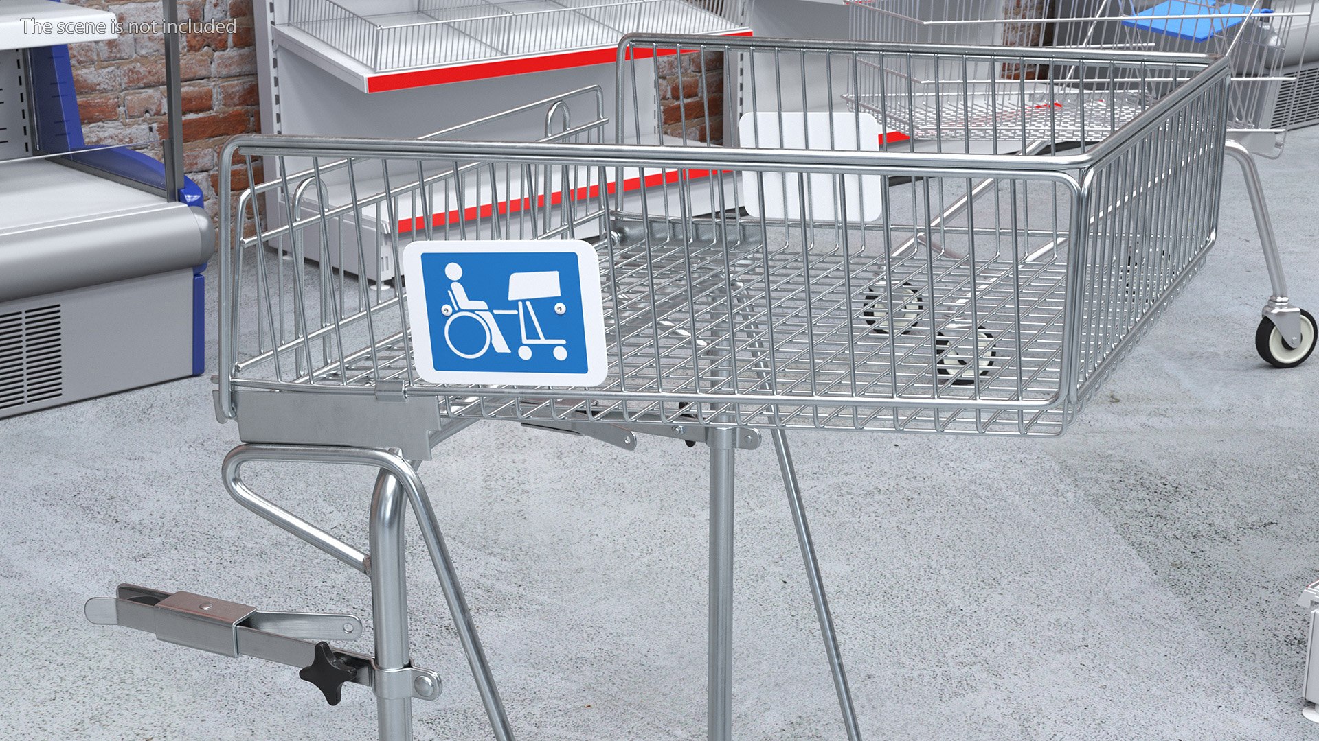 Shopping Cart For Disabled Persons 3D Model - TurboSquid 2061179