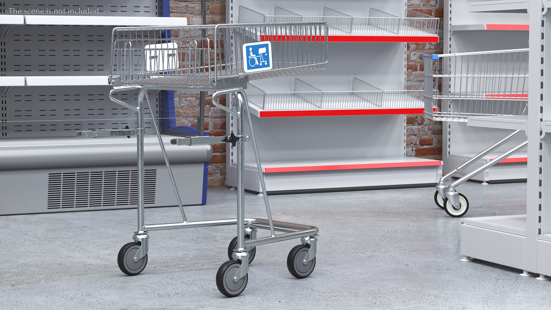 Shopping Cart For Disabled Persons 3D Model - TurboSquid 2061179