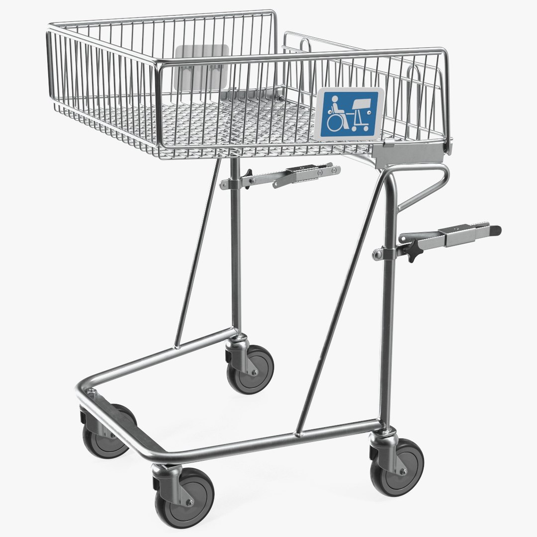 Shopping Cart for Disabled Persons 3D model - TurboSquid 2061179