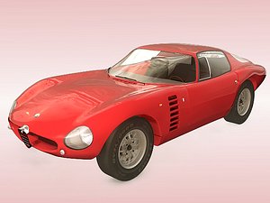 alpha romeo canguro 1964 3d model