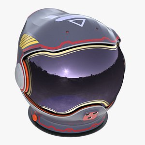 3D astronaut helmet