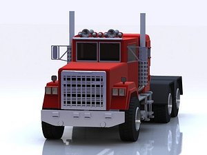 industrial truck vehicle 3d model