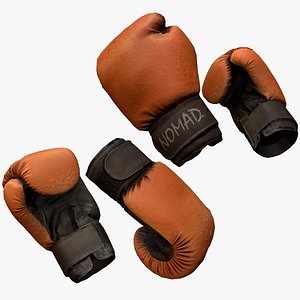 Boxing Gloves Orange