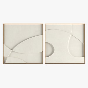 3D model Bas-relief II poster