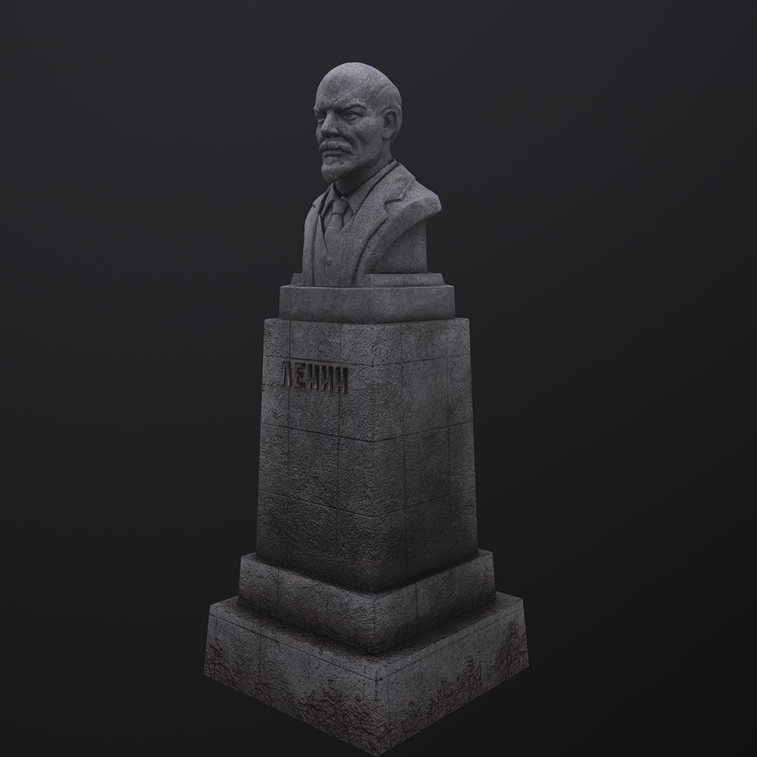 lenin 3D model https://p.turbosquid.com/ts-thumb/4t/bsLd0g/GDejz1cL/screenshot001/jpg/1599771340/1920x1080/fit_q87/8c397b17de0da1ef882f4a490919c96b5dbee6ef/screenshot001.jpg