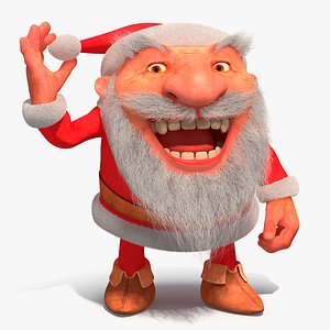 Dwarf - Santa Claus Highpoly