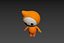 Character177 Rigged Mascot 3D model