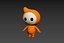 Character177 Rigged Mascot 3D model