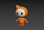 Character177 Rigged Mascot 3D model