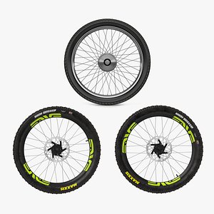 bicycle wheels 2 cycle 3D model