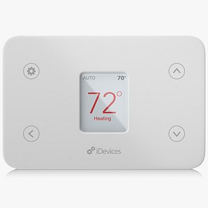 apple homekit idevices thermostat 3D model