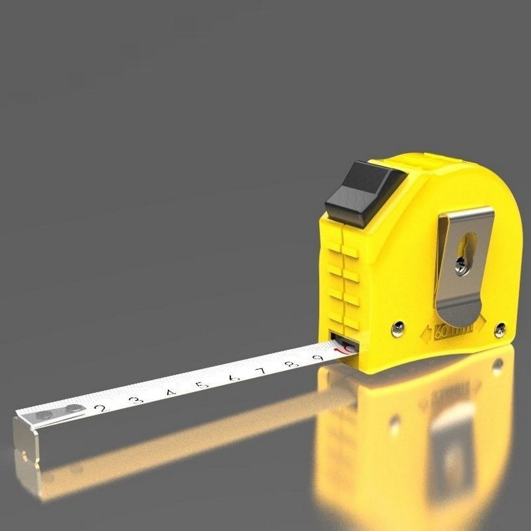 Tape measure 3D model TurboSquid 1464708