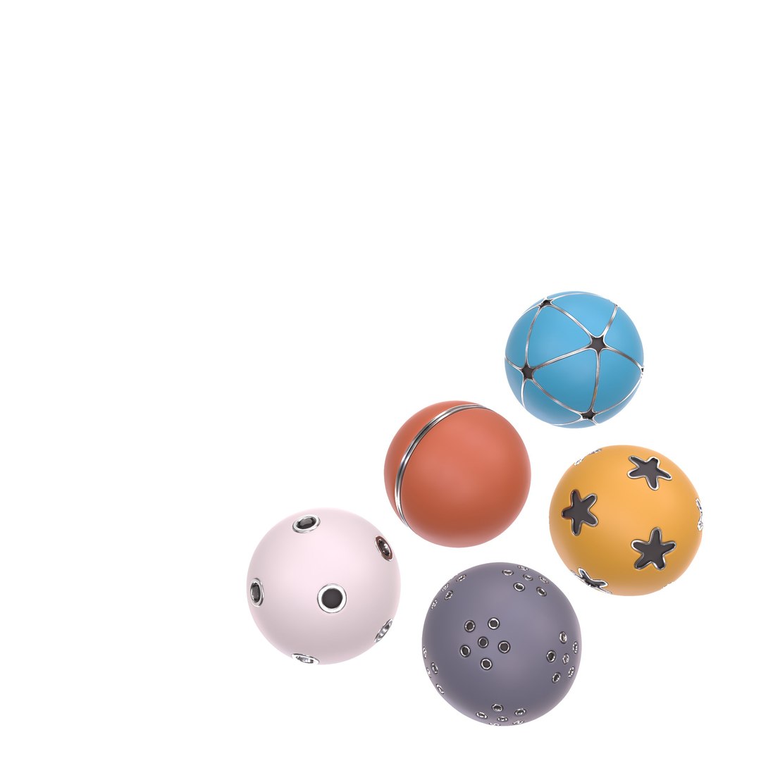 3D Balls - TurboSquid 2210552