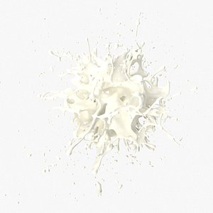 3D Milk Splash 18