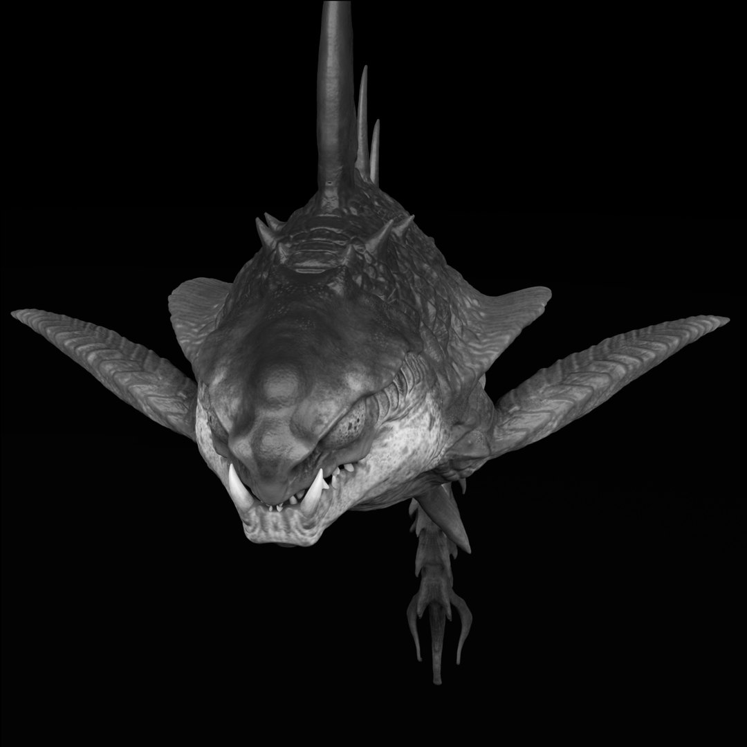 Free 3D Deep Sea Creature Rig Model - TurboSquid 1182122