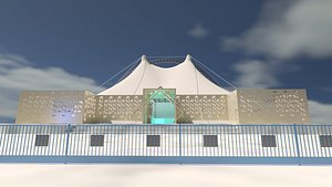 The Arena Riyadh 3D model