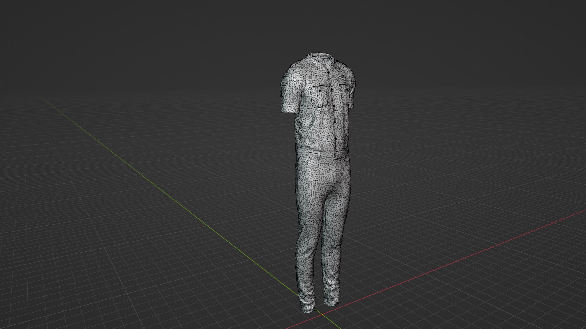 3D Guard Uniform - TurboSquid 1973137