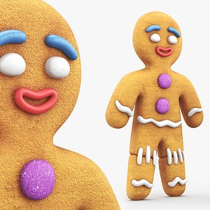Gingerbread Man from Shrek 3D