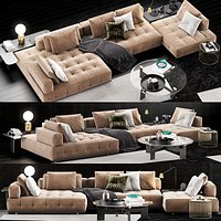 Minotti Lawrence Clan Sofa