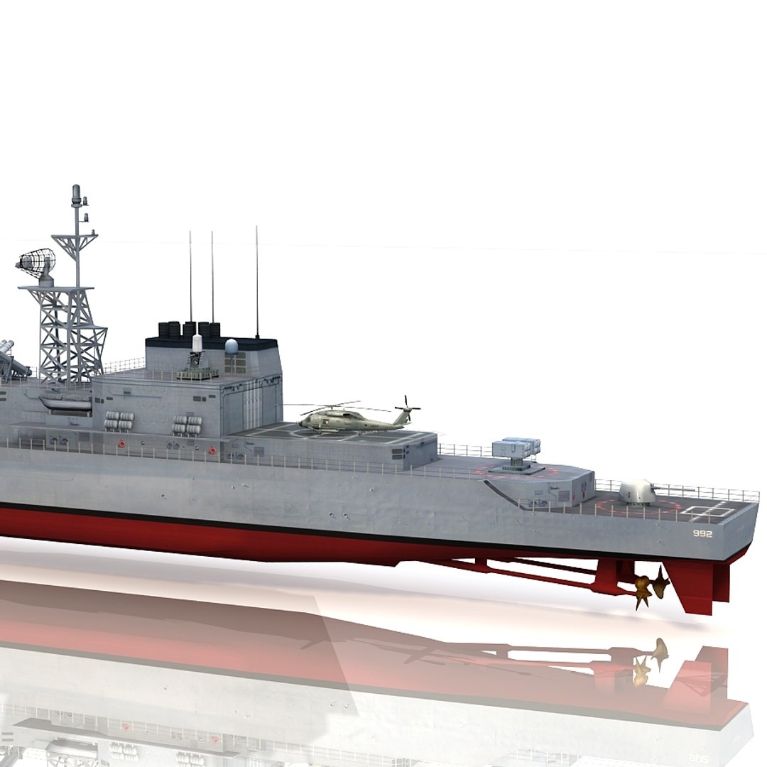 Uss Fletcher Dd-992 Dd 3ds