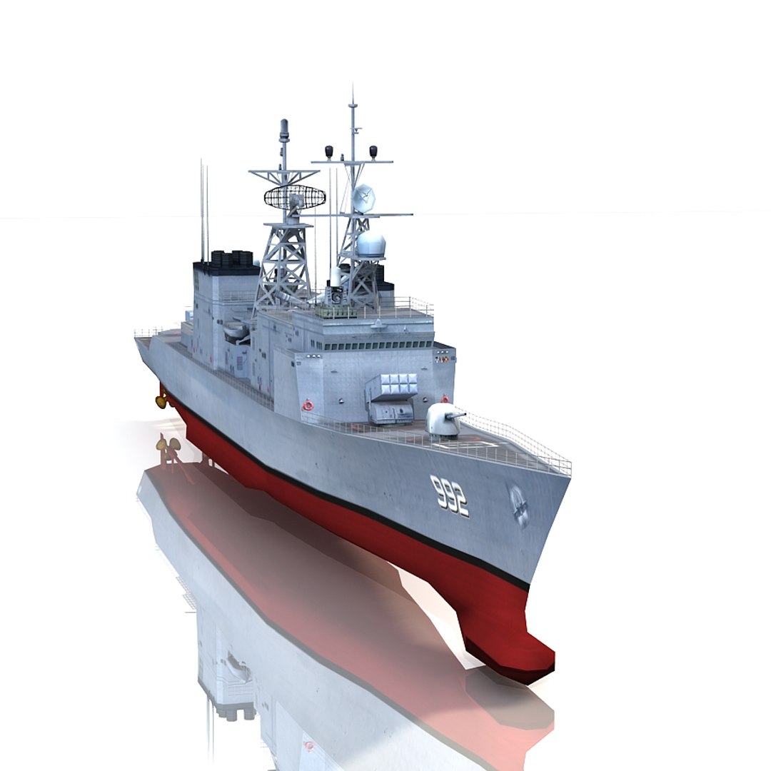 Uss Fletcher Dd-992 Dd 3ds