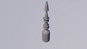 nose drops 3D model