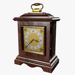 Table wooden clock